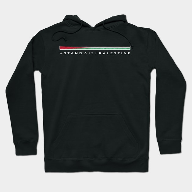 Palestine  ~ Stand with Palestine Hoodie by FFAFFF